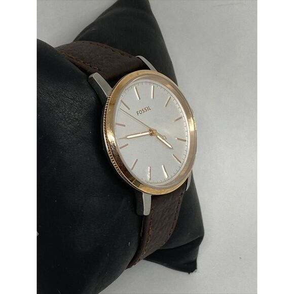 Fossil Neely ES4644 Women's Brown Leather Analog Dial Quartz Wrist Watch UC159 - Picture 5 of 12